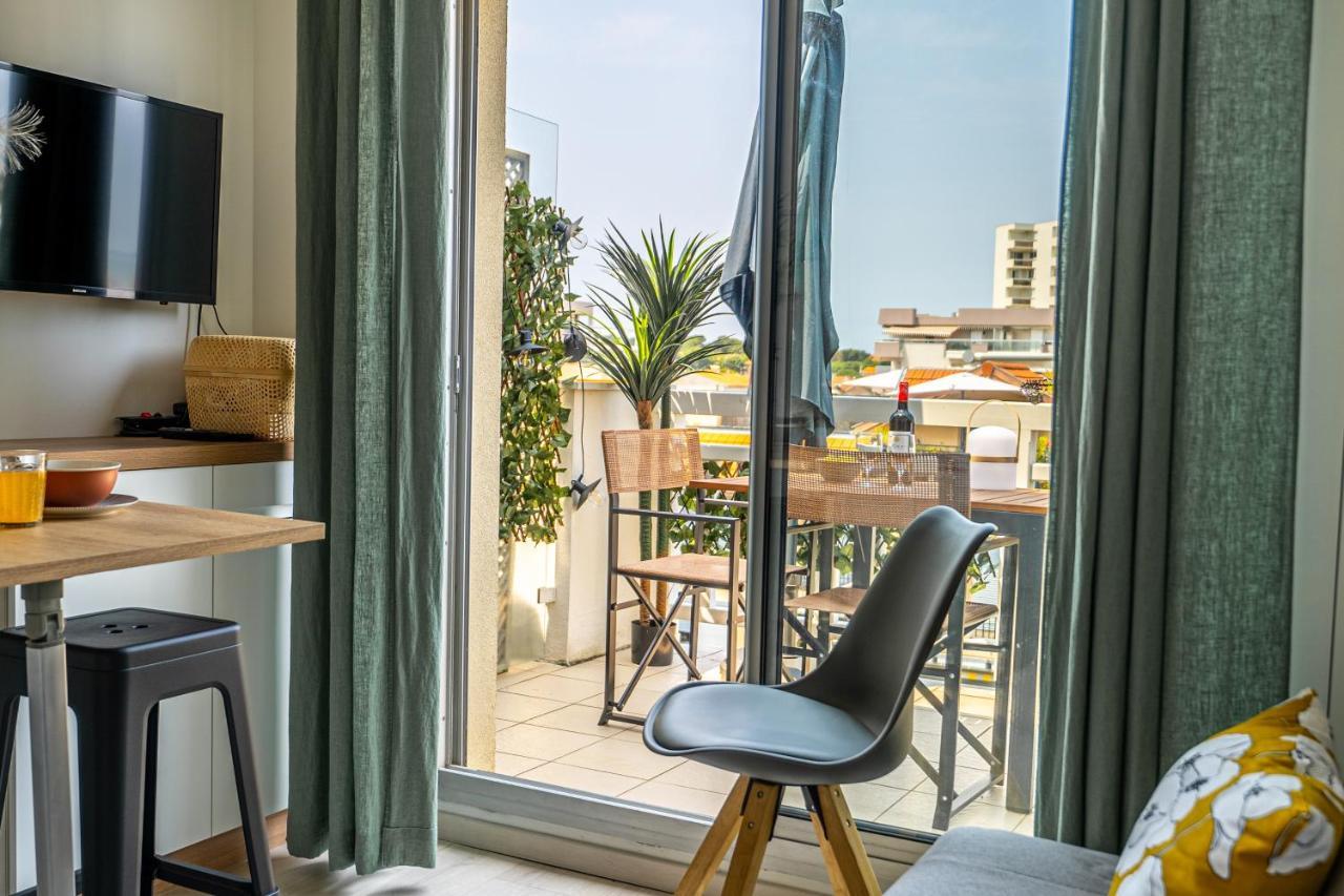 Апартаменти Piton Des Neiges - Nid Douillet Terrasse Vue Port Аркашон Екстер'єр фото